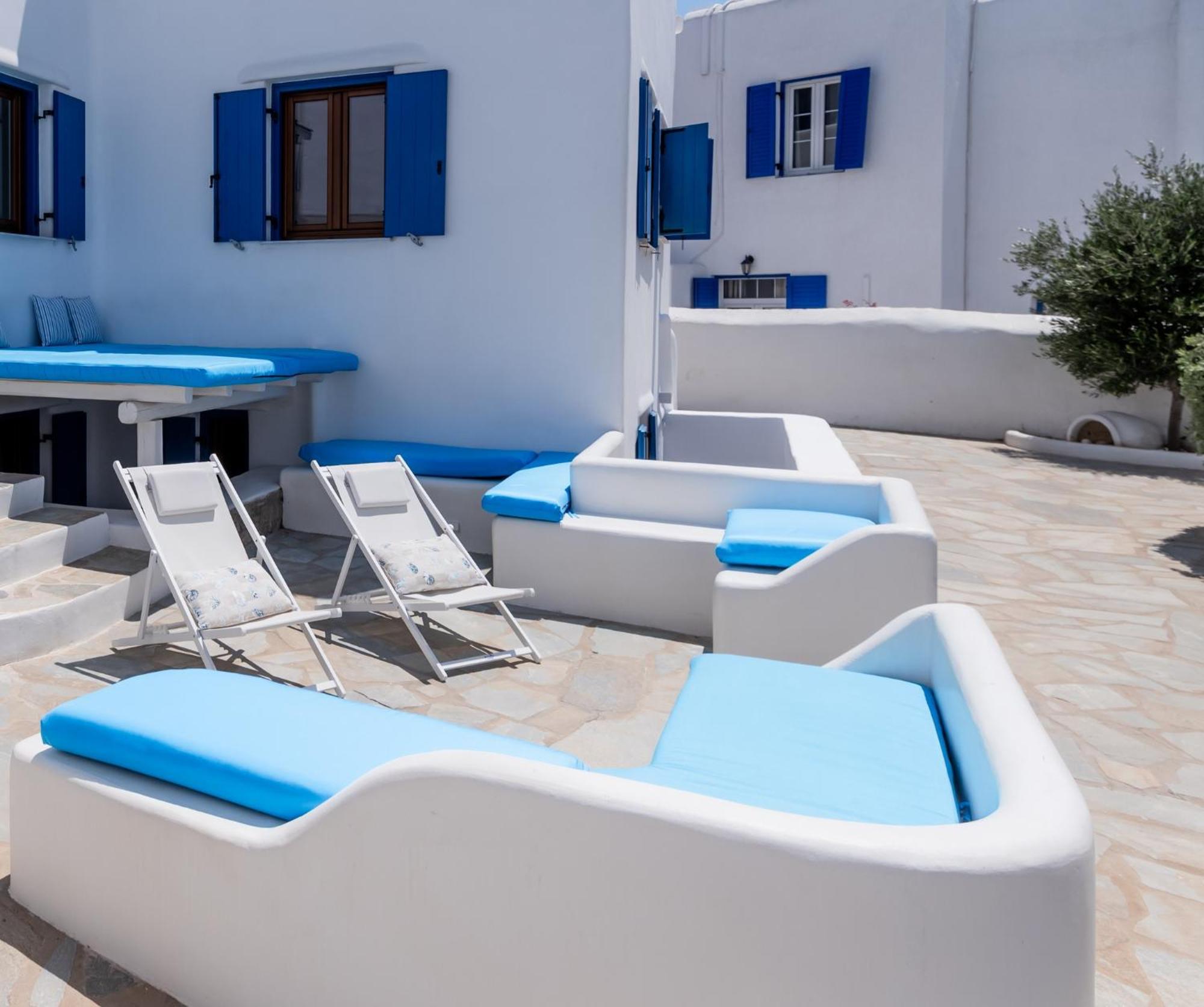 Olive Tree Mykonos Town Semi-Basement Apartment المظهر الخارجي الصورة