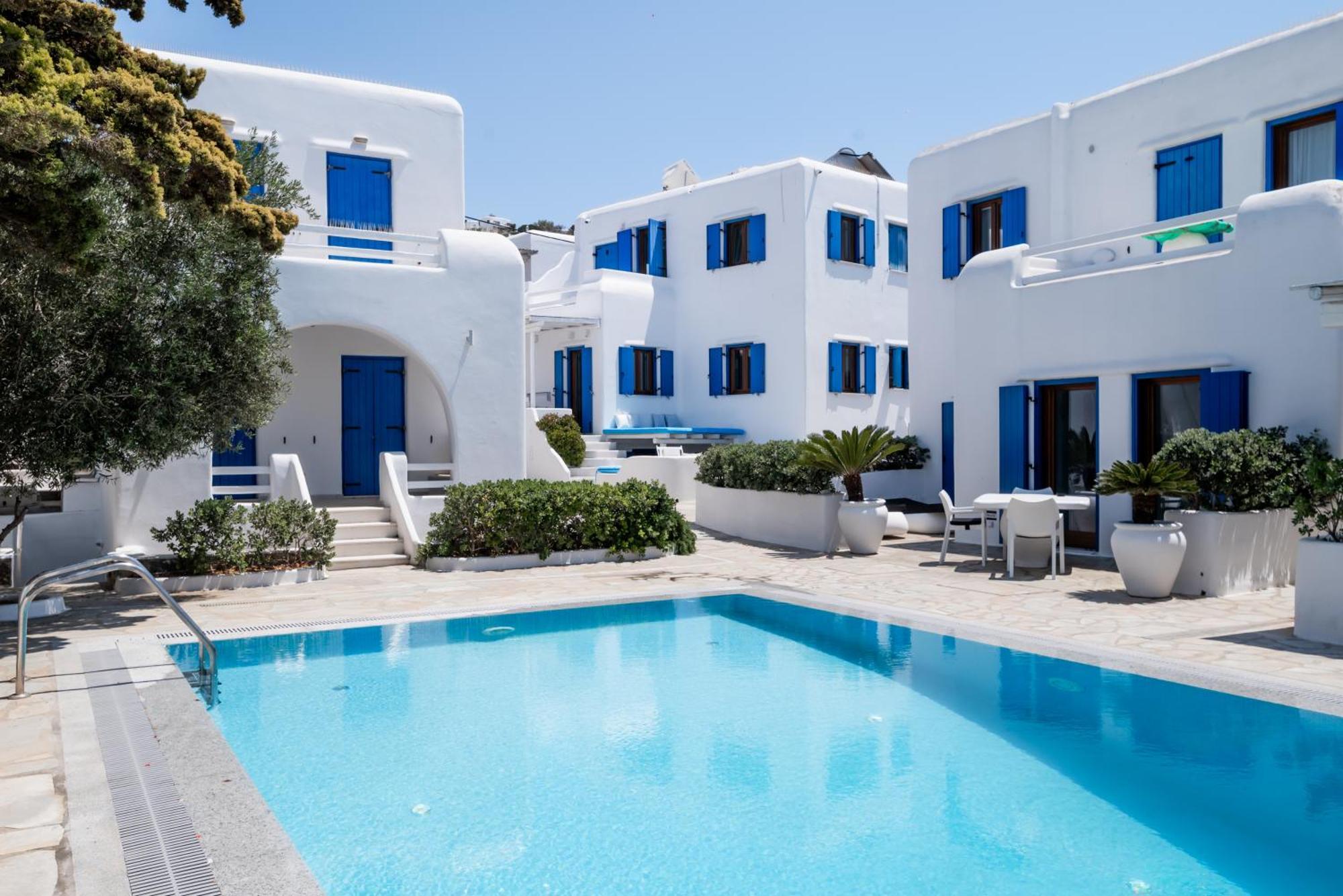 Olive Tree Mykonos Town Semi-Basement Apartment المظهر الخارجي الصورة